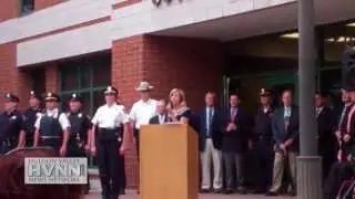 911 Ceremony at County Courthouse