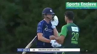 Pakistan Vs Scotland 2018 1st T20 Highlights| 12th June 2018