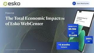 Total Economic Impact Study&trade;️ for Esko WebCenter