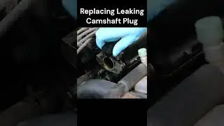 Honda Camshaft Plug Replacement #honda #car #mechanic #satisfying #automobile #howto #fixed