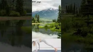vritual reality yoga #shorts #viral #yoga #vr  #exercise #entertainment #new  #yogaeveryday