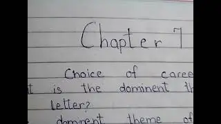 class 11 federal board( KPK) english chapter 9 choose of career shart question answer