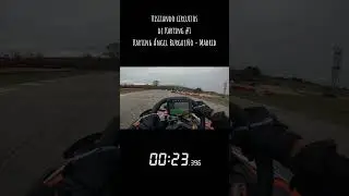 Vuelta r&aacute;pida al Kartnig &Aacute;ngel Burgue&ntilde;o, Madrid ⏱️❗. #gokart #karting #laptime #hotlap #onboard