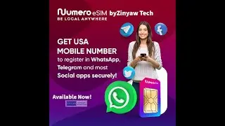 How to buy a virtual number through Numero eSIM app by Zinyaw Tech