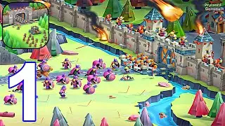 Game of Warriors - Gameplay Part 1 Wave 1-20 (iOS, Android)