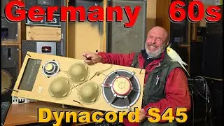 What's Inside? Vintage 1960s Dynacord S45 Speakers