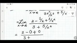 Limits Involving Infinity