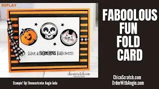 Faboolous Halloween Fun Fold