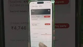 IDFC First Credit Card Ongoing EMI Foreclosed Online | Credit Card EMI Kaise Close Kare #shorts