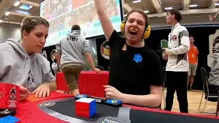 Rubik&rsquo;s Cube European Record: 3.97
