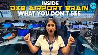 I Went Inside Dubai Airport DXB's Control Room (AOCC) - Brain Of The Airport | Behind The Scenes