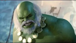 Marvel's Avengers Hawkeye DLC Future Imperfect Final Boss Fight Maestro Gameplay Ending Cutscenes