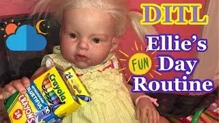 ❤️ DITL with reborn toddler Ellie day in the life 🌞 toddler reborn Arrianna