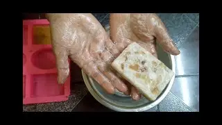 Home Made herbal baby soap making #herbalsoap ##soapmaking #babysoap #bathsoap #naturalsoapmaking