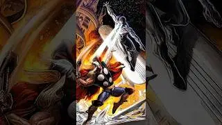 Silver Surfer vs Thor ⚡🌊 | Kaun Hai Sabse Zyada Powerful? 😱#marvel #avengers #mcu #moviereview
