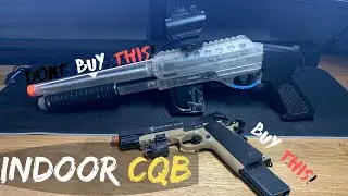 WALMART AIRSOFT SHOTGUN PUTTING IN WORK! | Airsoft BB Gun War Gameplay 4K