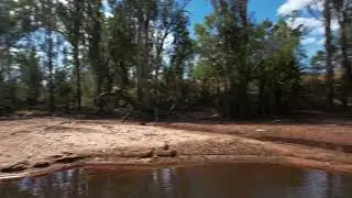 Hann river 55KM north MT Barnett roadhouse on the Gibb