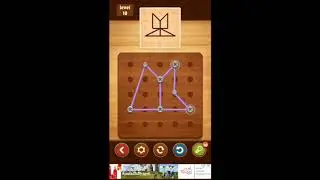 Line Puzzle: String Art. Pine. Levels 11 - 20. Walkthrough.