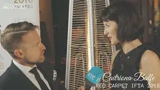 Entrevista Caitriona Balfe #IFTA18  RT&Eacute; ONE