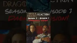 DAEMON&rsquo;S VISION! 🤯 #HouseOfTheDragon REACTION! #Shorts