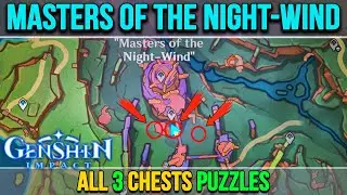 Masters of the Night-Wind Chest Puzzles Genshin Impact