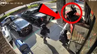 20 suspects storm Modesto jewelry store in smash-and-grab robbery in CA