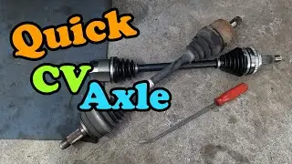 2005-2008 Honda Pilot Left Driver CV Axle Replacement How To DIY