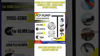 4-ступенчатый насос PCP из нержавеющей стали, давление 6000 psi (40 МПа) - складная модель, порта...