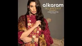 Alkaram Studio Winter 2018 Viscose Embroidery 3 Piece Collection
