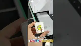 Impresora de vasos de papel: impresi&oacute;n ultrarr&aacute;pida de una sola pasada#printing