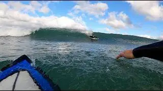 POV SURFING CAPE TOWNS MOST ICONIC SURF SPOT/ MUIZENBERG REALITY.
