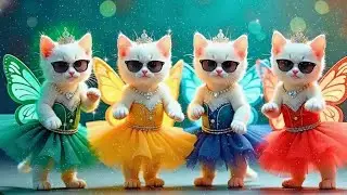बिल्ली डांस | Cutest Cat videos funny dance🤣 Videos for cts|Dancing cats #funny​ #dancing  #FunnyCat