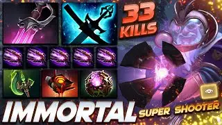 Sniper 33 Kills Super Shooter - Dota 2 Pro Gameplay [Watch & Learn]