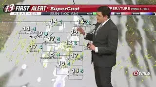 Light Snow Tonight, Then Warmer & Dryer To Begin February Tomorrow