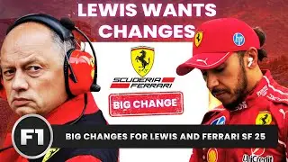 Lewis Hamilton&rsquo;s Ferrari Term CRUMBLES | Shocking SF-25 Change Shakes F1 News