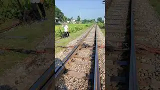 Clear the line with the key. #railtrack #expresstrain #automobile #railwaycontent #railconnect