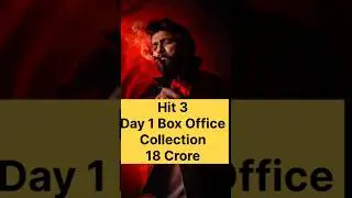 Hit 3 Box Office Collection, Worldwide Box Office Collection of Hit 3.#shorts