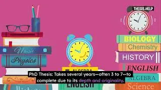 Masters Thesis vs PhD Thesis: What's the Difference?