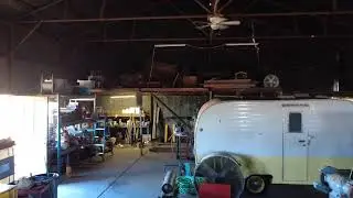 FLYING THE DRONE INSIDE THE SHOP!