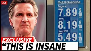 Governor Of California PANICS Secretly Hiking Up Gas Prices In California!