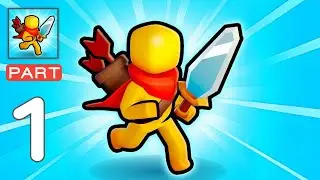 XP Hero - Gameplay Walkthrough Part 1 - Battle monster explore lands (IOS, Android)