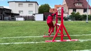 Sztafeta MDP chłopców na zawodach w Raciborzu Studziennej 2024