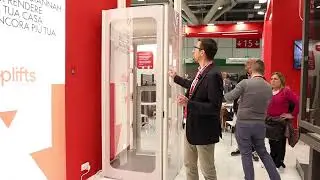Miniascensore domestico Uplift S3, anche per carrozzine di grandi dimensioni