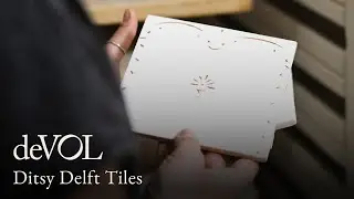 Ditsy Delft Tiles by deVOL | A Maker's Story