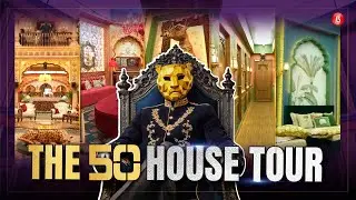 The 50 House: Exclusive First Look Inside the Massive Set | Lion's Den, Arena, Bedrooms & More