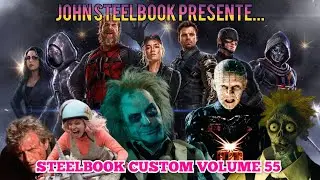 Steelbook Custom Volume 55 ( 4 cr&eacute;ations + 8 modifications)