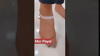 Silver anklets #anklet #silveranklets #silveranklet #silverjewelry #silverjewellery #silver #payal