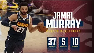 Jamal Murray Drops 23 Points in the 4th Quarter of Game 2 in the Western Conference Finals