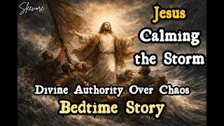 Bedtime Story | Jesus Calming the Storm | A Peaceful Biblical Bedtime Story for Deep Sleep