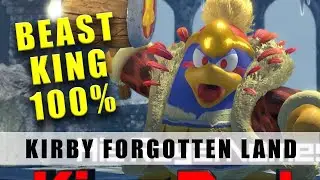 Kirby and the Forgotten Land An Unexpected Beast King boss guide - No damage and 1:30 walkthrough